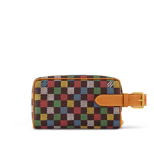 Túi Locker Dopp Kit Damier Ebene in Đồ Nam's Du lịch Phụ kiện du lịch collections by Louis Vuitton (Thu phóng sản phẩm)