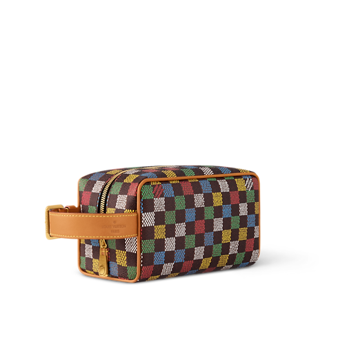 Túi Locker Dopp Kit Damier Ebene in Đồ Nam's Du lịch Phụ kiện du lịch collections by Louis Vuitton (Thu phóng sản phẩm)