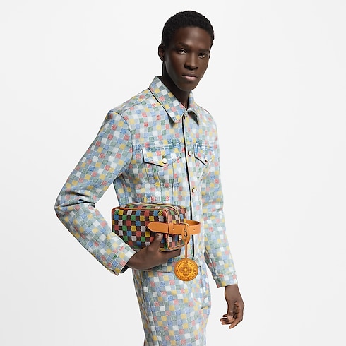 Túi Locker Dopp Kit Damier Ebene in Đồ Nam's Du lịch Phụ kiện du lịch collections by Louis Vuitton (Thu phóng sản phẩm)