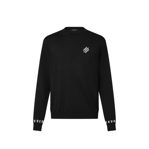 Áo Dài Tay in Đồ Nam's Trang phục Áo dệt kim và Áo nỉ collections by Louis Vuitton (Thu phóng sản phẩm)