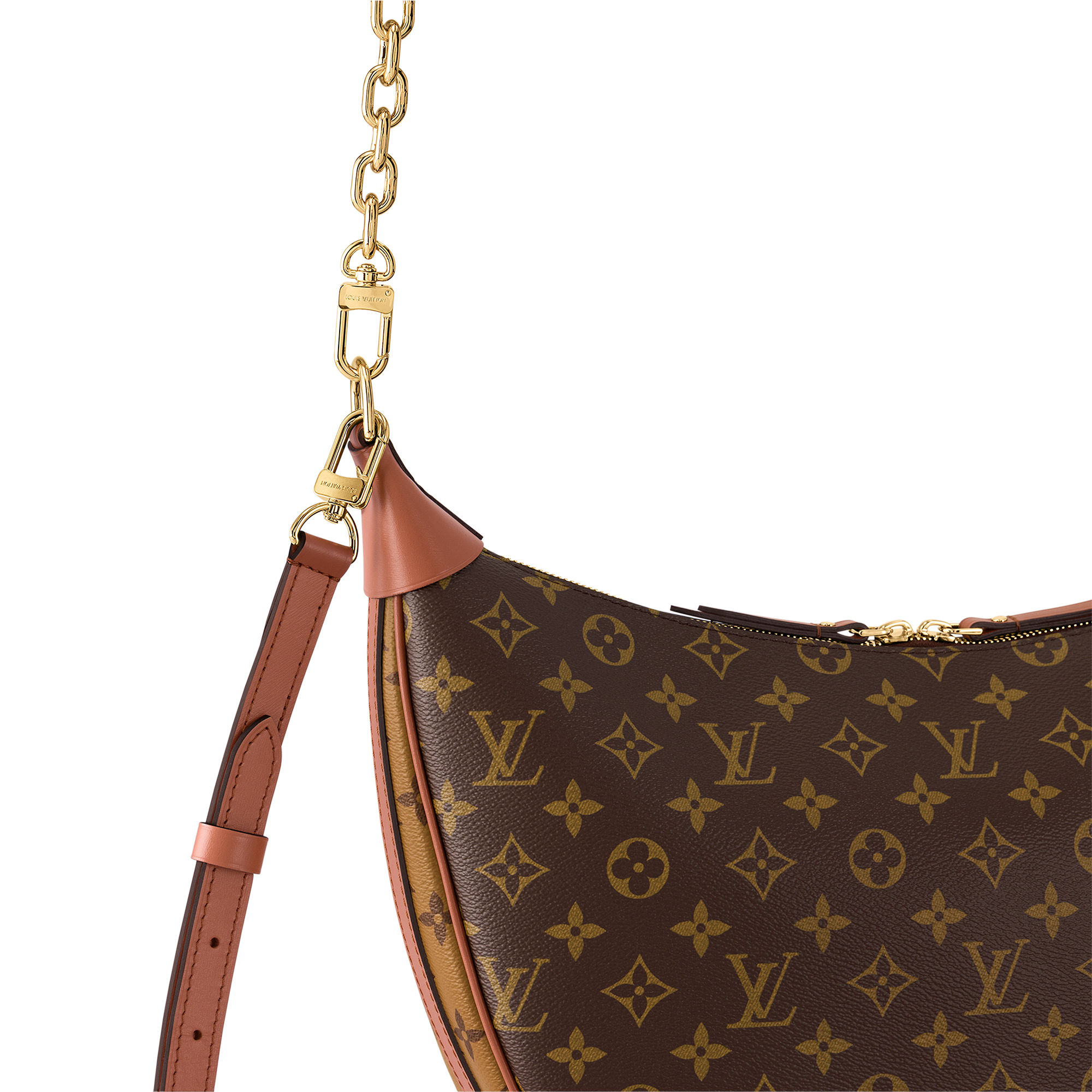 Túi Loop Hobo Monogram Canvas in Đồ Nữ