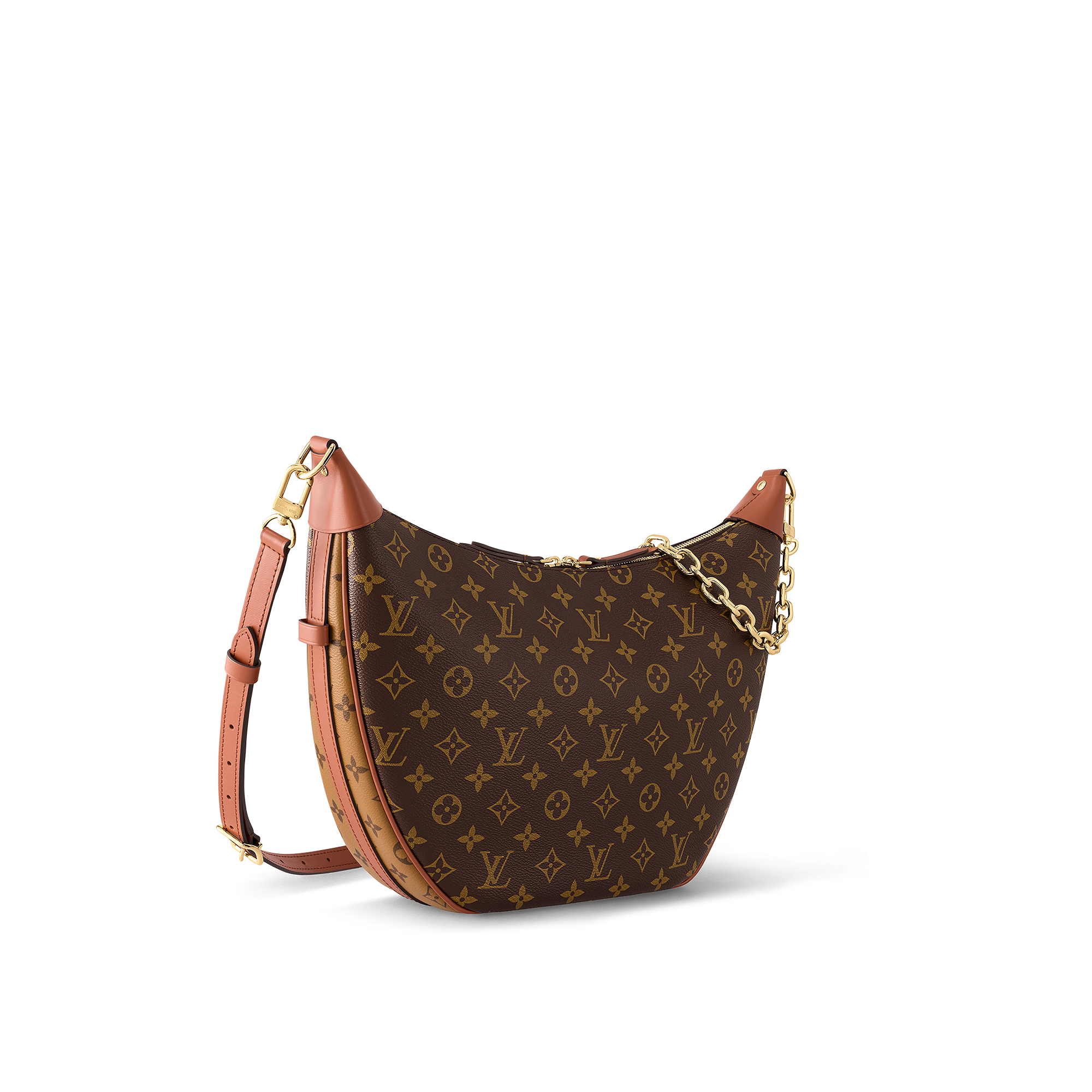 Túi Loop Hobo Monogram Canvas in Đồ Nữ