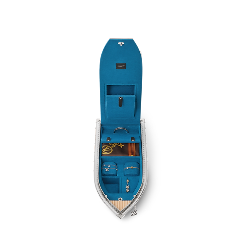 Rương Louis Boat Các loại da khác in Les Extraordinaires's Rương Thiết kế theo mùa collections by Louis Vuitton (Thu phóng sản phẩm)