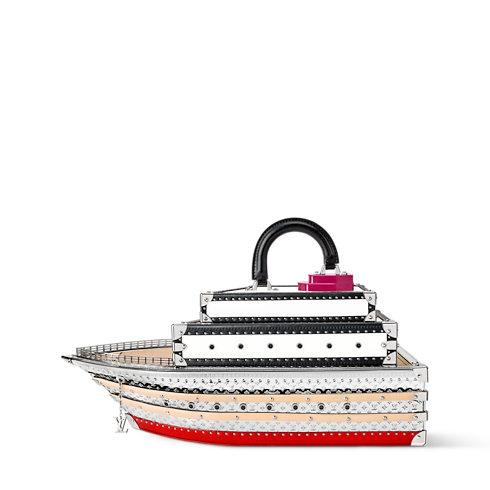 Rương Louis Boat Các loại da khác in Les Extraordinaires's Rương Thiết kế theo mùa collections by Louis Vuitton (Thu phóng sản phẩm)