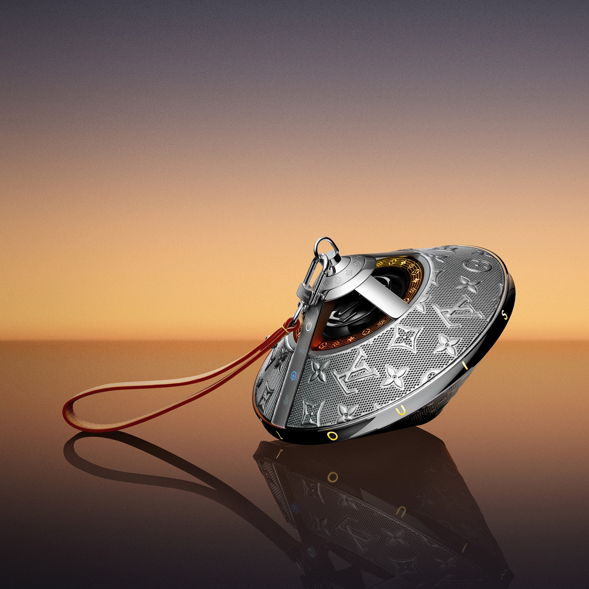 Loa Không Dây Louis Vuitton Horizon Light Up  in Rương, Phụ kiện du lịch và Trang trí nội thất