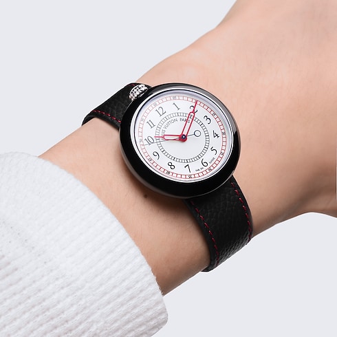 Đồng Hồ Louis Vuitton Monterey Automatic 37MM in Đồng hồ's Tất cả Đồng hồ } collections by Louis Vuitton (Thu phóng sản phẩm)