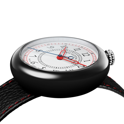 Đồng Hồ Louis Vuitton Monterey Automatic 37MM in Đồng hồ's Tất cả Đồng hồ } collections by Louis Vuitton (Thu phóng sản phẩm)