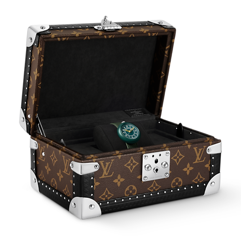 Đồng Hồ Louis Vuitton Monterey Automatic 37MM in Đồng hồ's Tất cả Đồng hồ } collections by Louis Vuitton (Thu phóng sản phẩm)