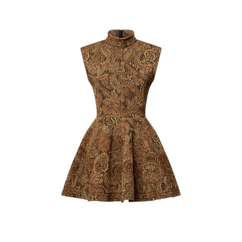 Đầm Dáng Chữ A in Đồ Nữ's Trang phục Đầm collections by Louis Vuitton (Thu phóng sản phẩm)