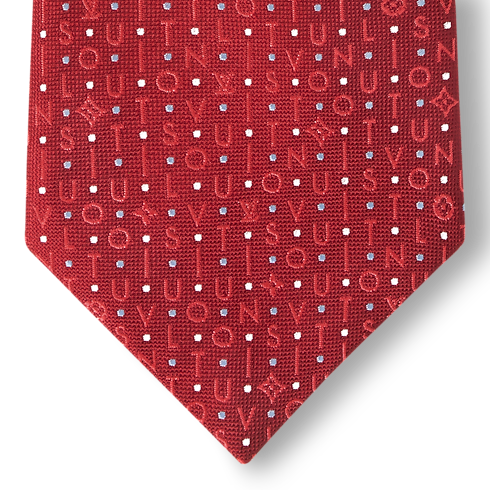 Cà Vạt LV Alphabet . in Đồ Nam's Phụ kiện Cà vạt collections by Louis Vuitton (Thu phóng sản phẩm)