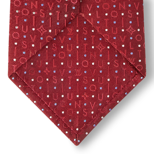 Cà Vạt LV Alphabet . in Đồ Nam's Phụ kiện Cà vạt collections by Louis Vuitton (Thu phóng sản phẩm)