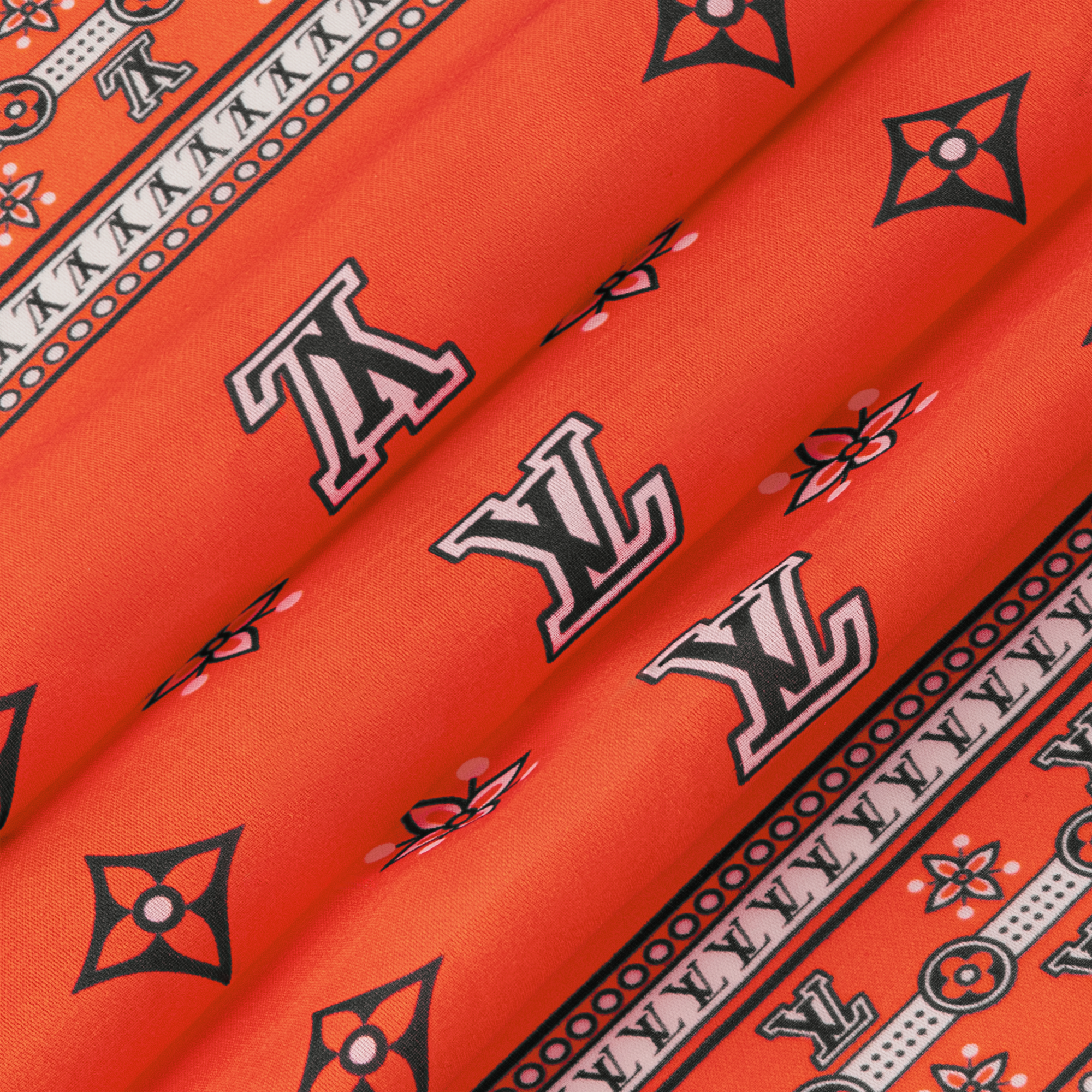 Khăn Vuông LV Bandana 55 . in Đồ Nữ