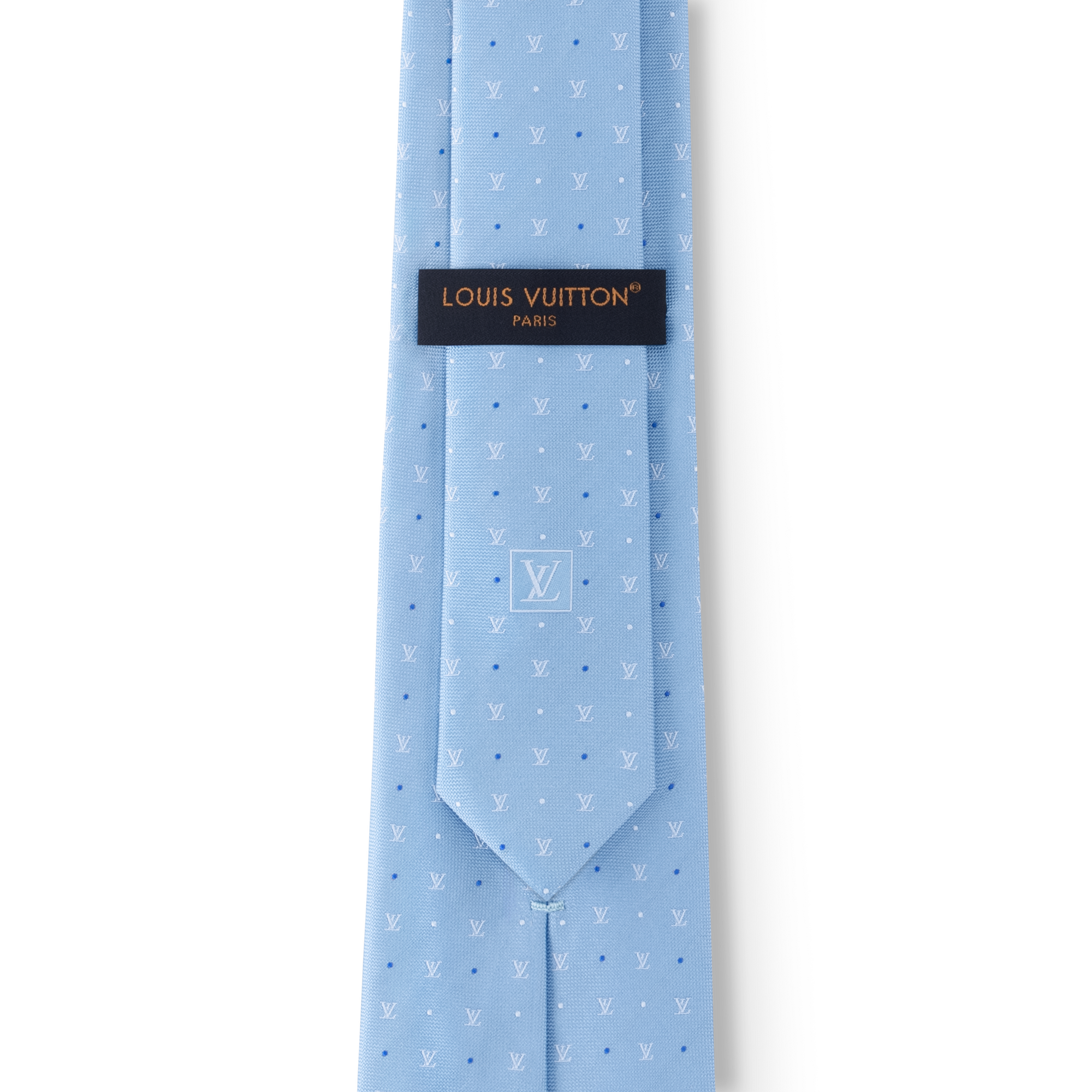 Cà Vạt LV Blason Dots . in Đồ Nam