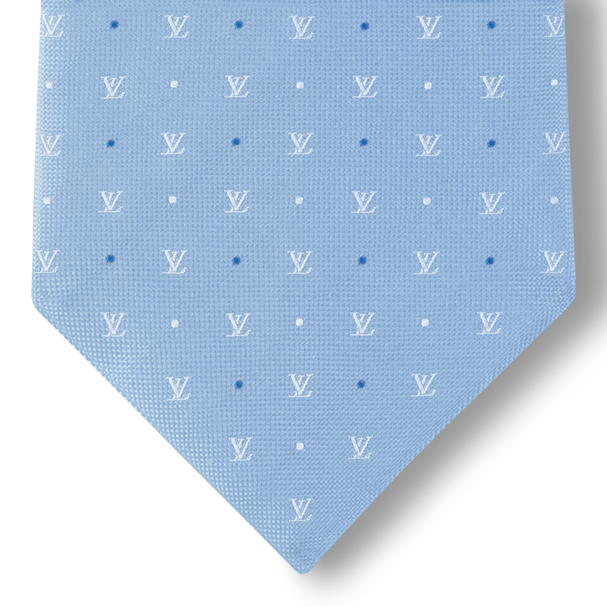 Cà Vạt LV Blason Dots . in Đồ Nam