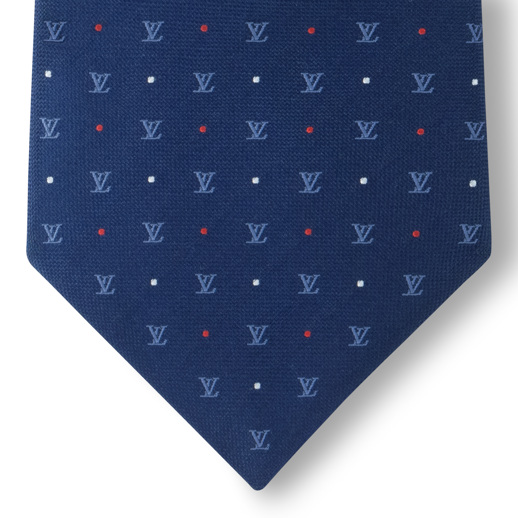 Cà Vạt LV Blason Dots . in Đồ Nam