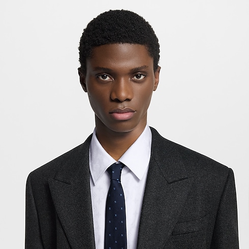 Cà Vạt LV Blason . in Đồ Nam's Phụ kiện Cà vạt và Khăn cài túi ngực collections by Louis Vuitton (Thu phóng sản phẩm)