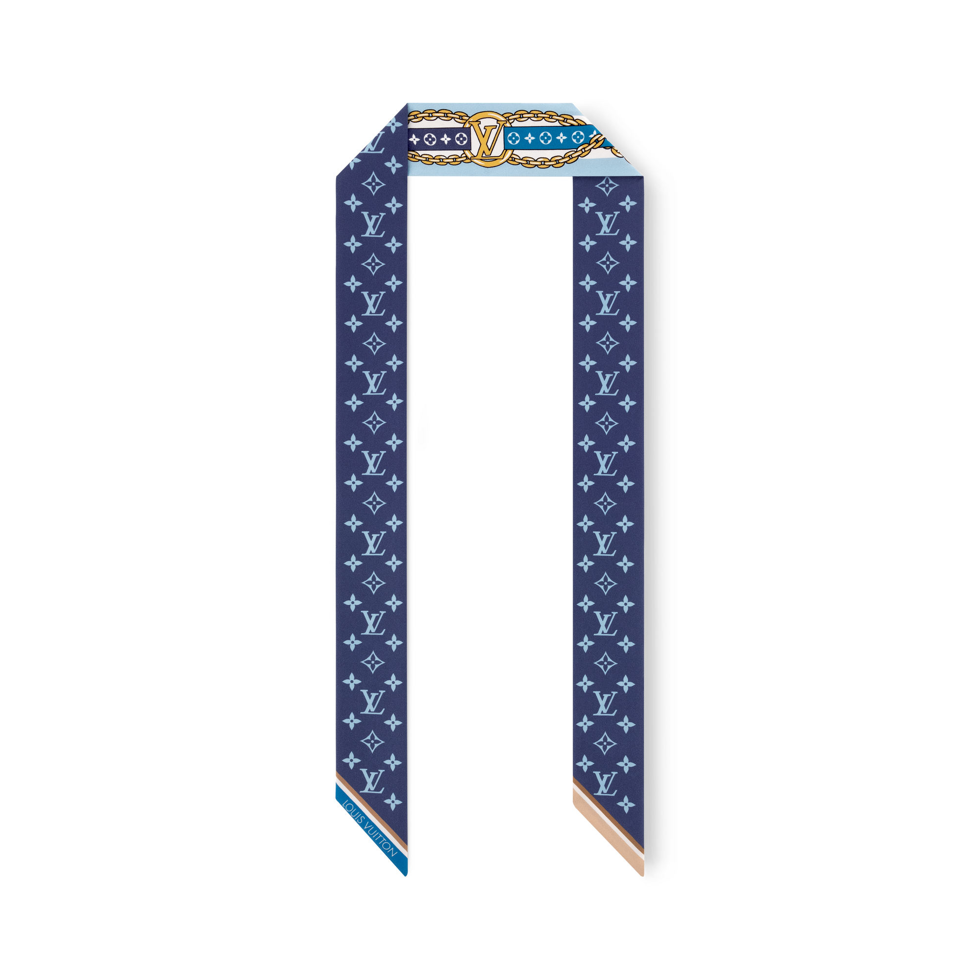 Khăn Lụa LV Bow BB . in Đồ Nữ