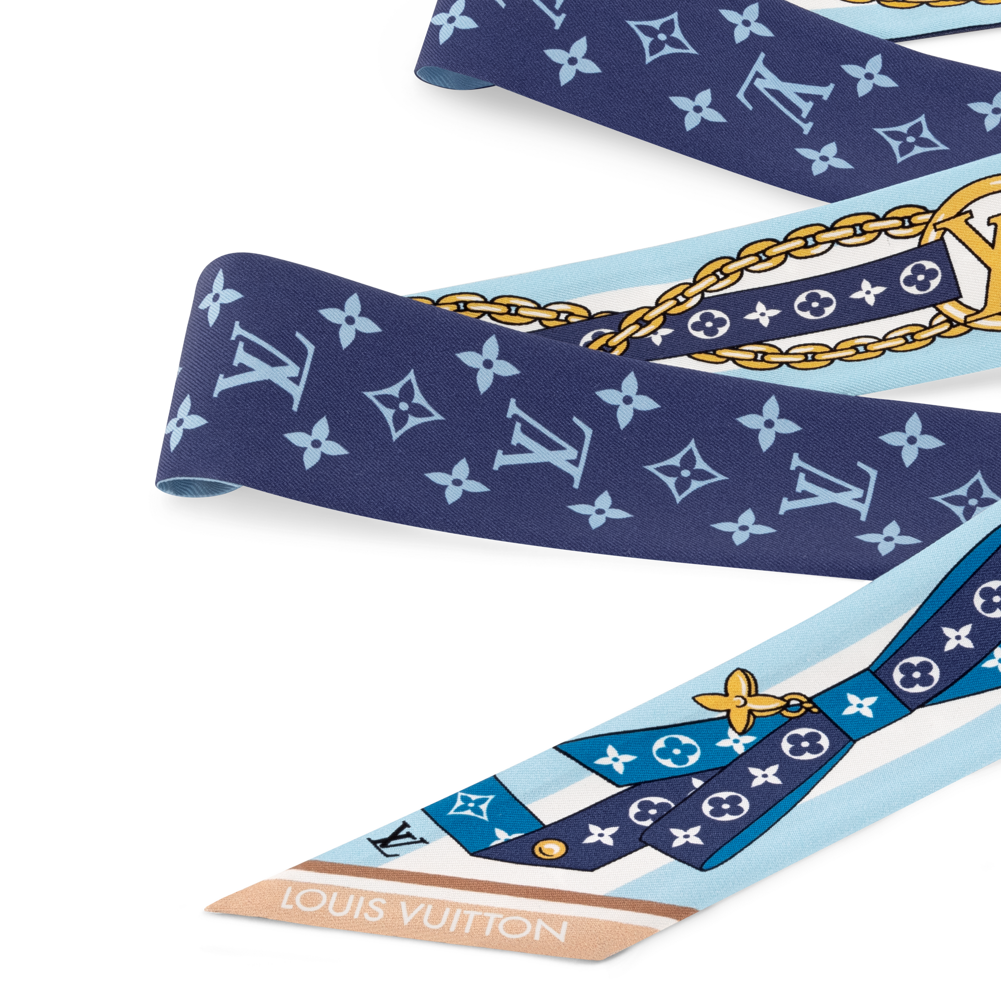 Khăn Lụa LV Bow BB . in Đồ Nữ