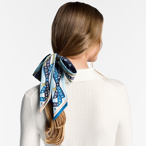 Khăn Lụa LV Bow BB . in Đồ Nữ's Phụ kiện Khăn lụa collections by Louis Vuitton (Thu phóng sản phẩm)