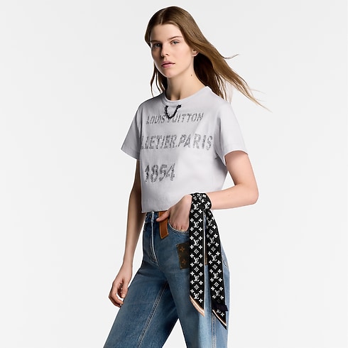 Khăn Lụa LV Bow BB . in Đồ Nữ's Phụ kiện Khăn lụa collections by Louis Vuitton (Thu phóng sản phẩm)