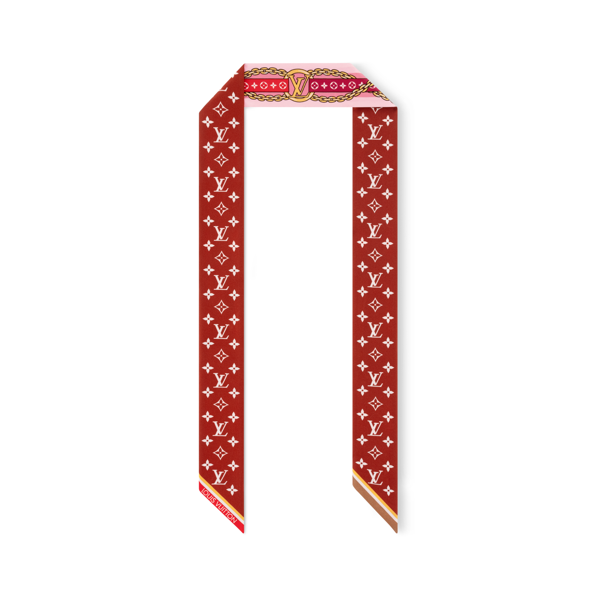 Khăn Lụa LV Bow BB . in Đồ Nữ