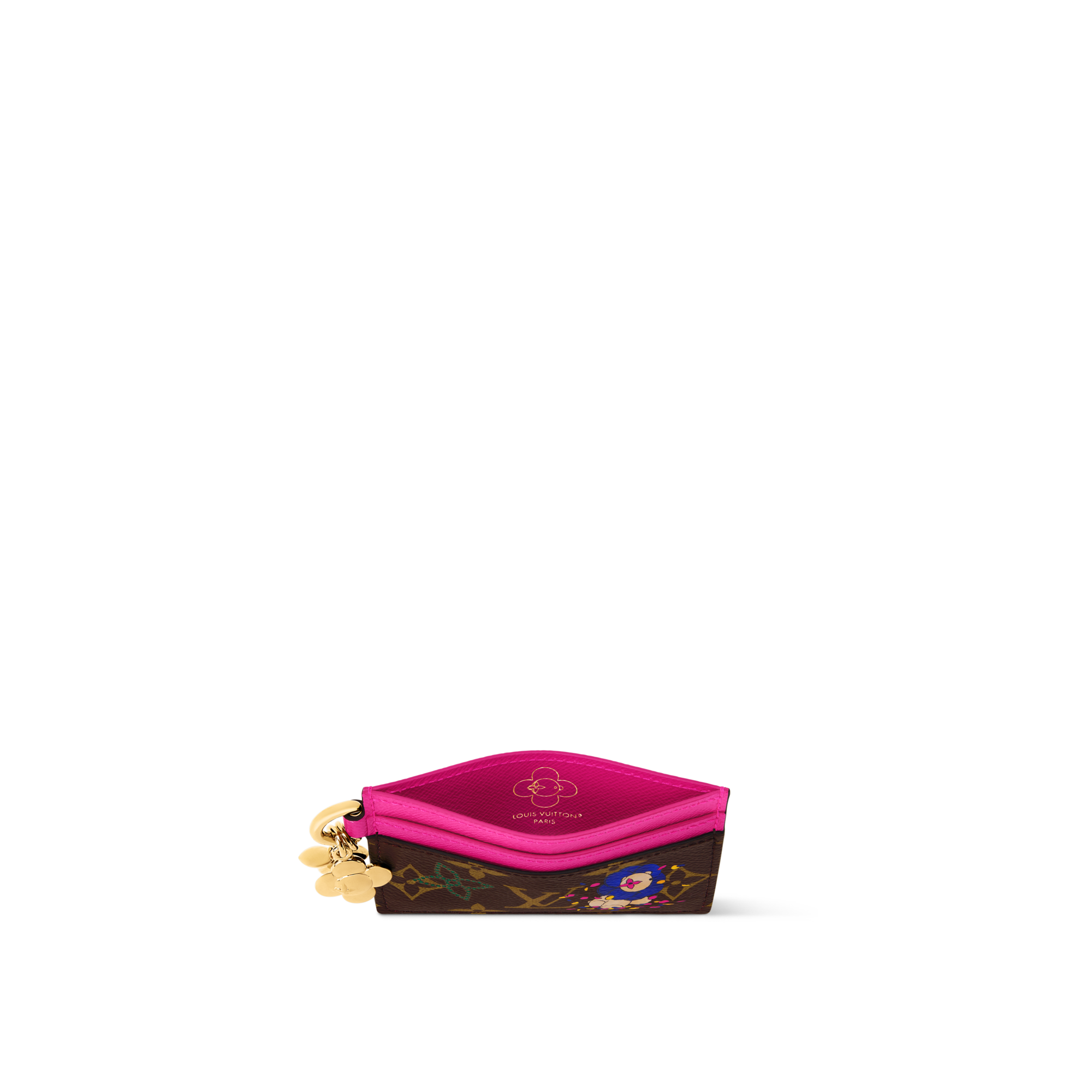 Ví Đựng Thẻ LV Charms Monogram in Đồ Nữ