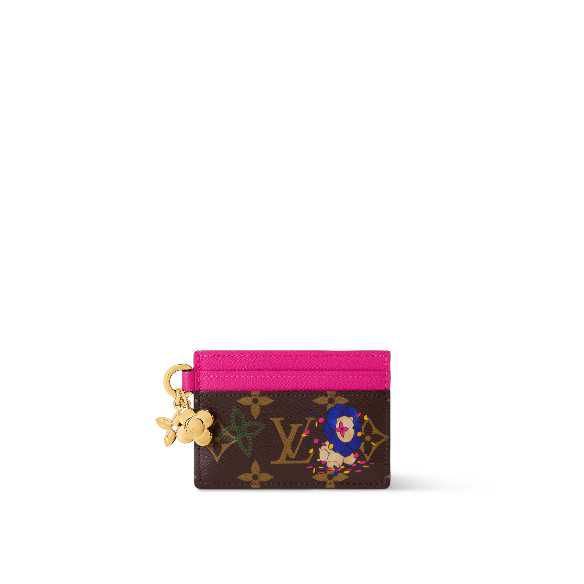 Ví Đựng Thẻ LV Charms Monogram in Đồ Nữ