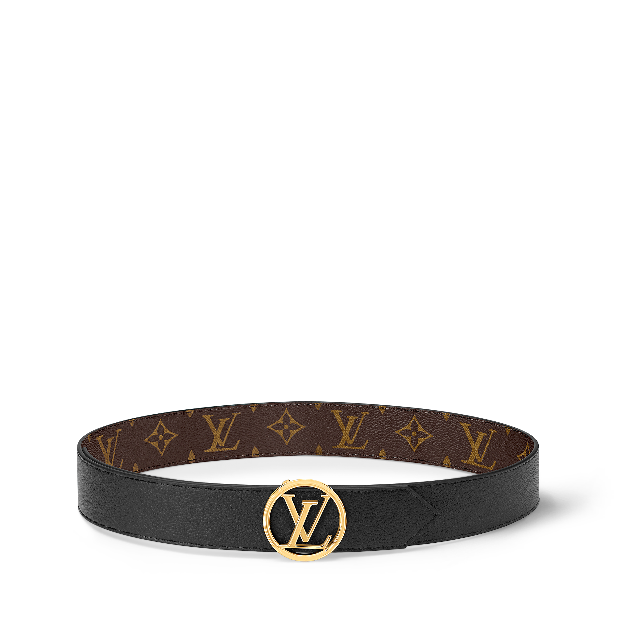 Thắt Lưng Hai Mặt LV Circle 35MM Monogram in Đồ Nữ