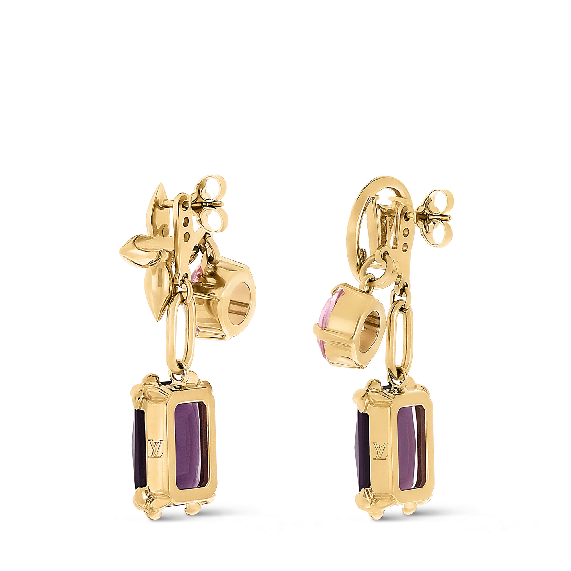 Khuyên Tai LV Circle Heirloom . in Đồ Nữ