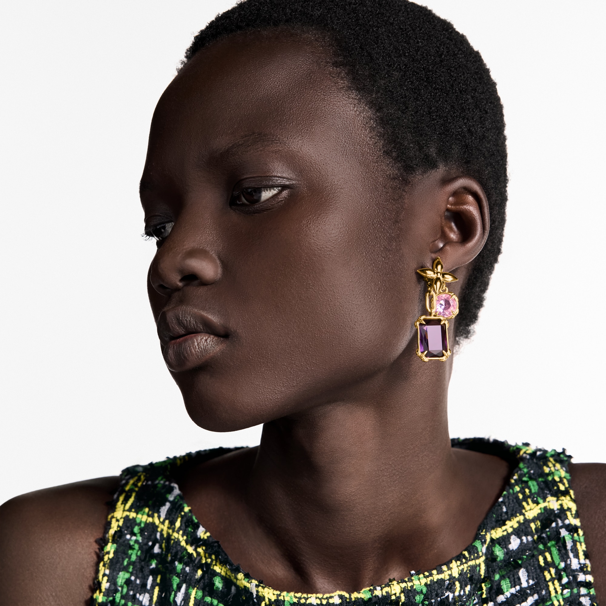 Khuyên Tai LV Circle Heirloom . in Đồ Nữ