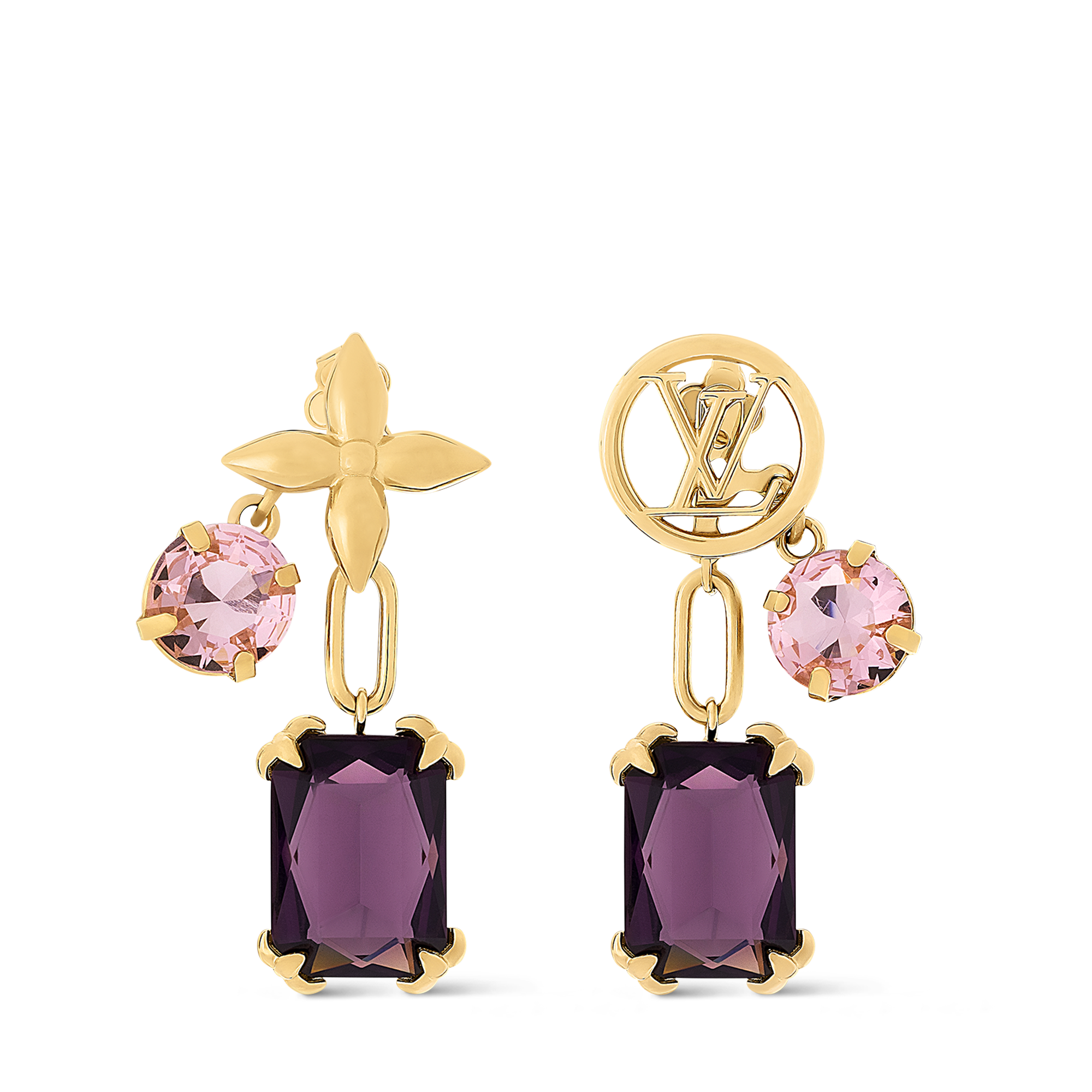 Khuyên Tai LV Circle Heirloom . in Đồ Nữ