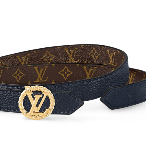 Thắt Lưng Hai Mặt LV Circle Nautical 20MM Monogram in Đồ Nữ's Phụ kiện Thắt lưng collections by Louis Vuitton (Thu phóng sản phẩm)