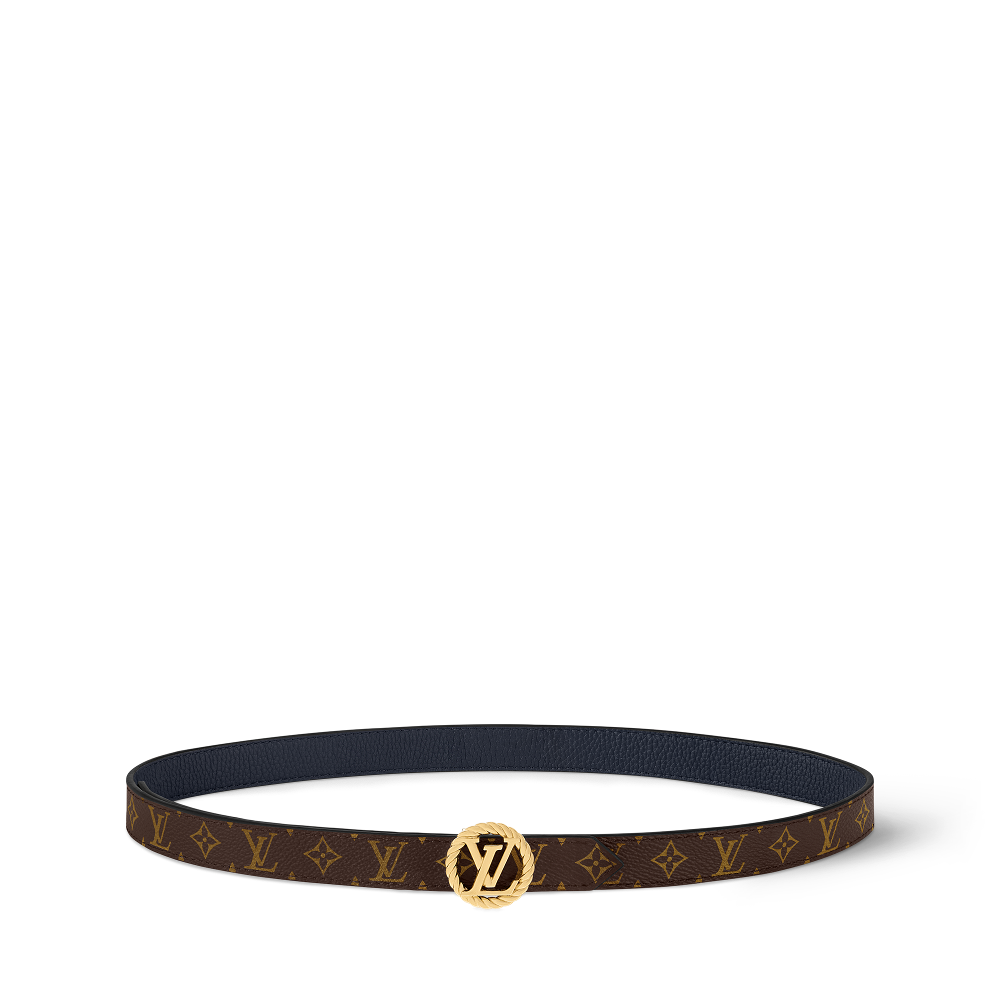 Thắt Lưng Hai Mặt LV Circle Nautical 20MM Monogram in Đồ Nữ
