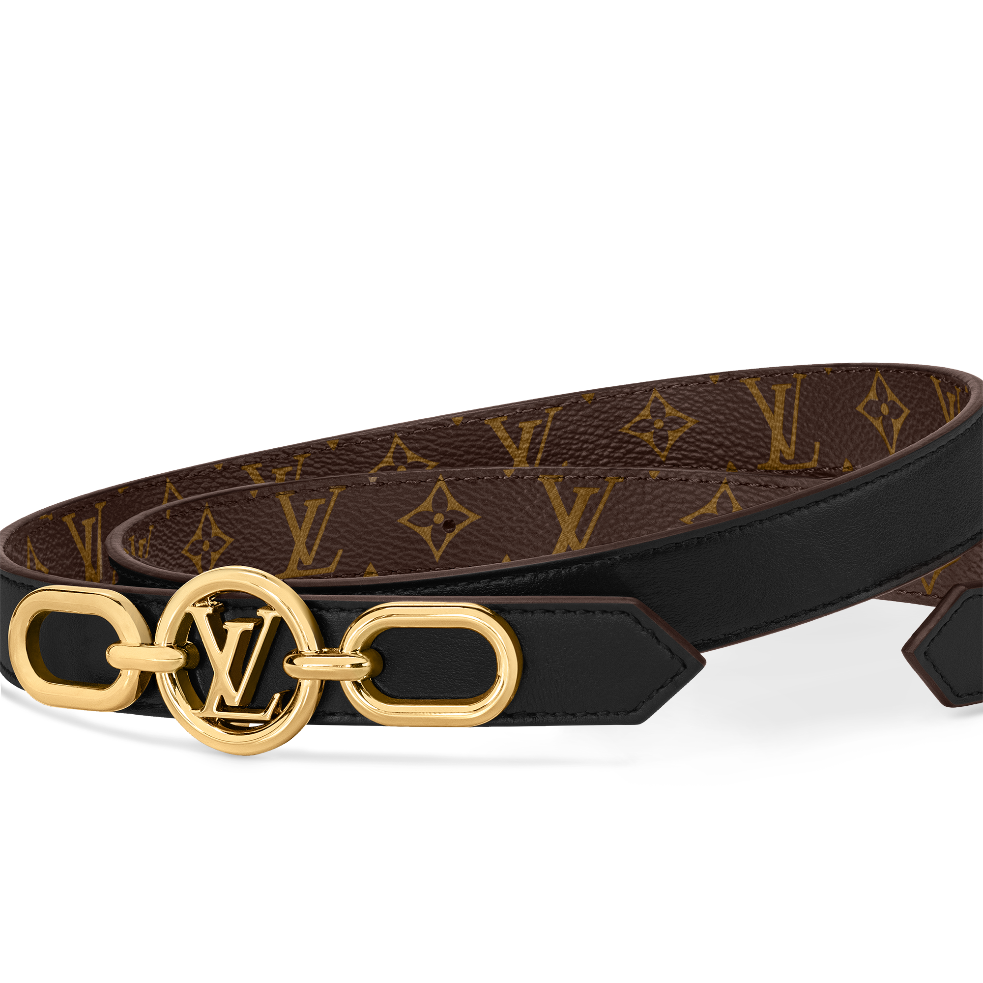 Thắt Lưng Hai Mặt LV Circle Prime 20MM Monogram in Đồ Nữ