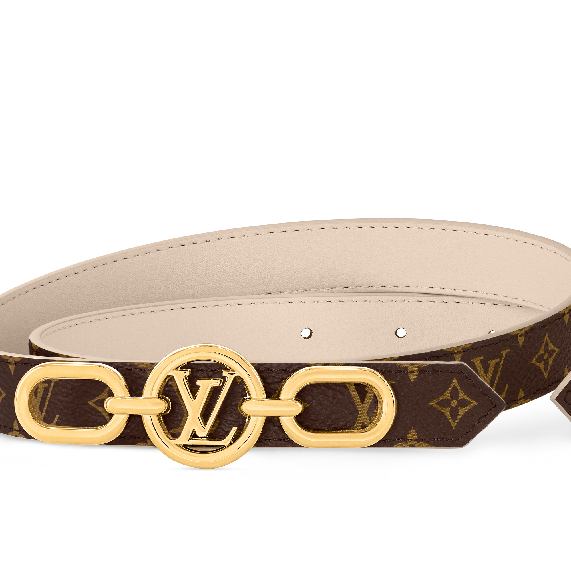 Thắt Lưng Hai Mặt LV Circle Prime 20MM Monogram in Đồ Nữ