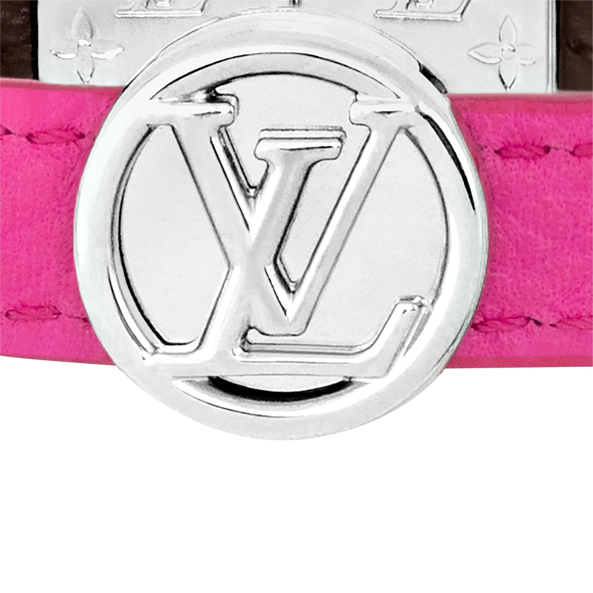 Vòng Tay Hai Mặt LV Circle Monogram in Đồ Nữ