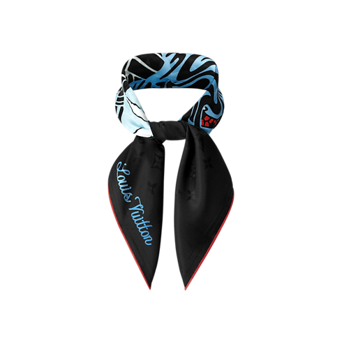 Khăn Lụa LV City Stamp . in Đồ Nam's Phụ kiện Khăn lụa collections by Louis Vuitton (Thu phóng sản phẩm)