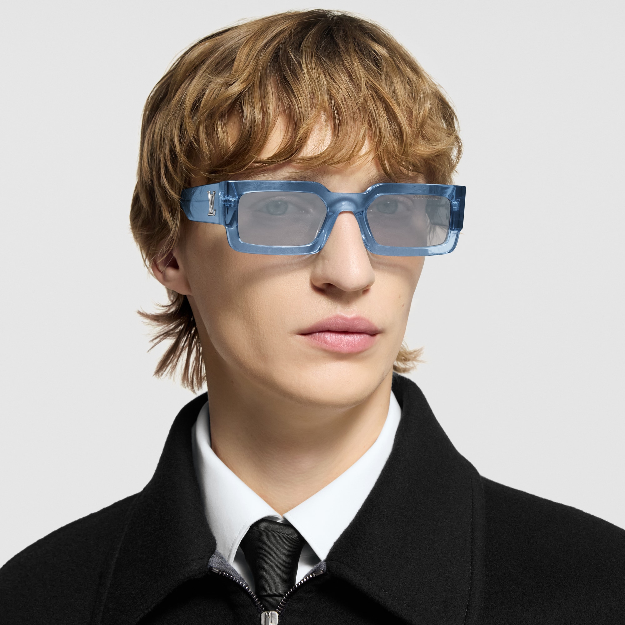 Mắt Kính Dáng Vuông LV Clash . in Đồ Nam