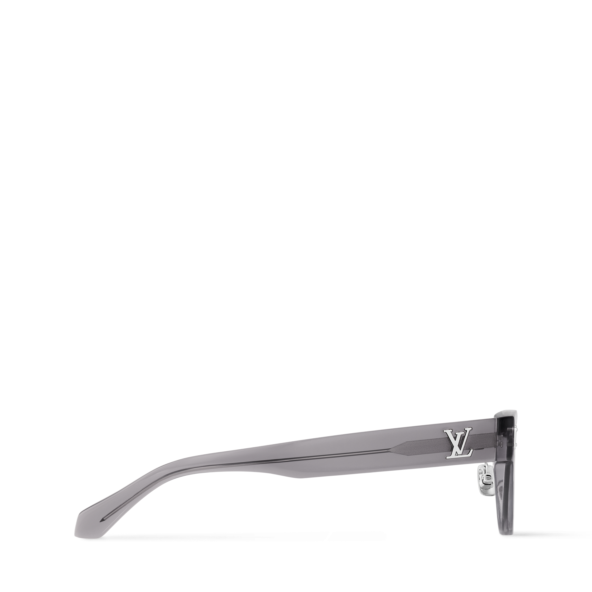 Mắt Kính Dáng Vuông Bo Tròn LV Confidence . in Đồ Nam