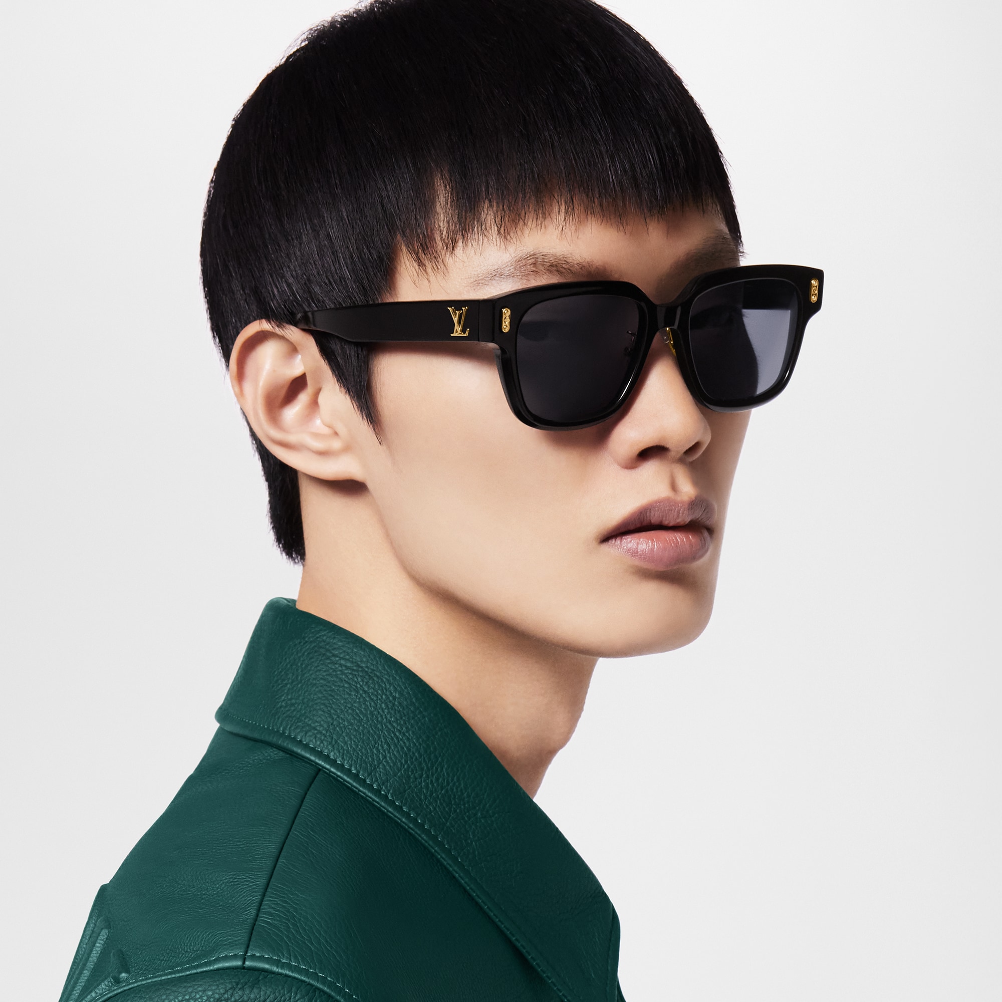 Mắt Kính Dáng Vuông LV Confidence . in Đồ Nam