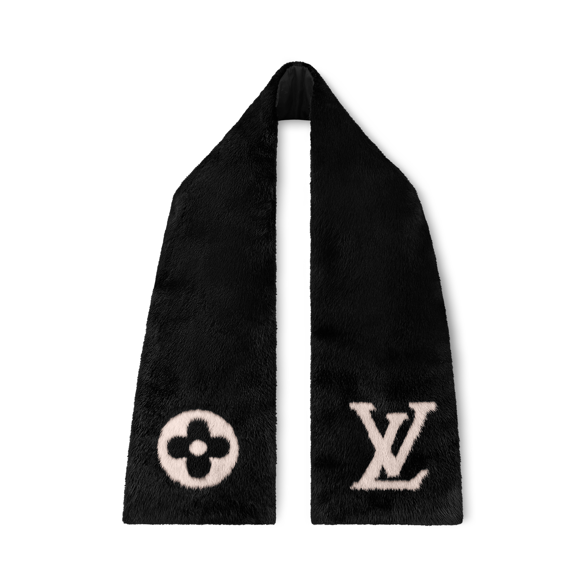 Khăn Quàng LV Cosy Mink Fur . in Đồ Nữ