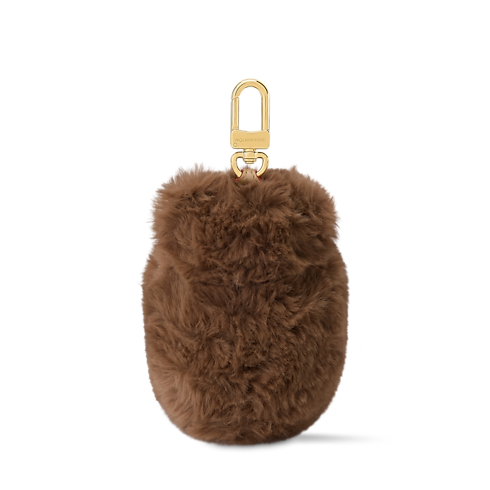 Phụ Kiện Treo Túi LV Cute Teddy Bear back view