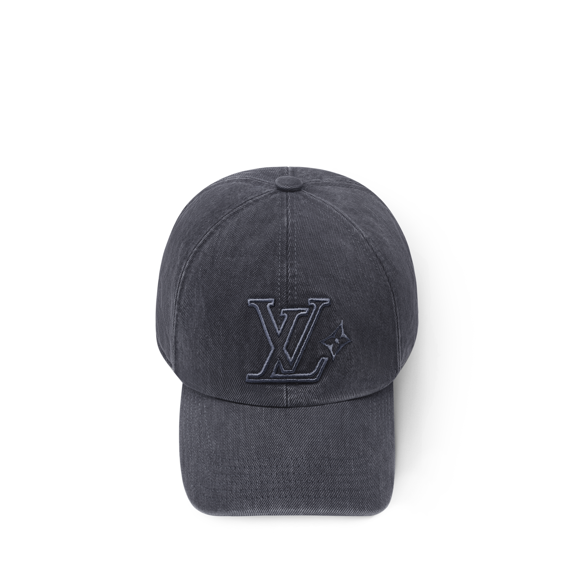 LV Denim Washed Cap . in Đồ Nam