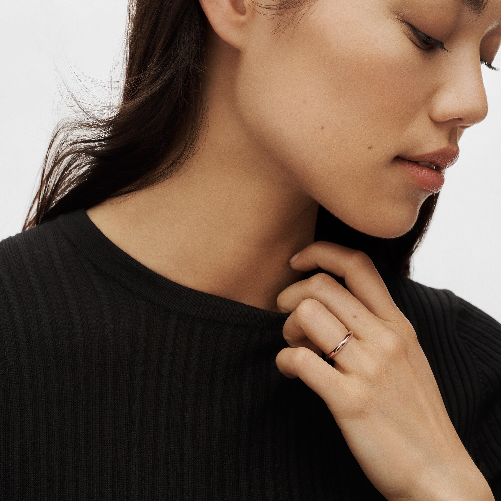 Nhẫn Cưới LV Diamonds 3MM  in Trang sức