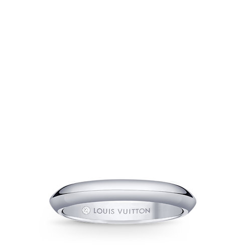 Nhẫn Cưới LV Diamonds 3MM in Trang sức's Danh mục sản phẩm Nhẫn cưới collections by Louis Vuitton (Thu phóng sản phẩm)