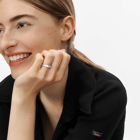 Nhẫn Cưới LV Diamonds 4MM in Trang sức's Danh mục sản phẩm Nhẫn cưới collections by Louis Vuitton (Thu phóng sản phẩm)