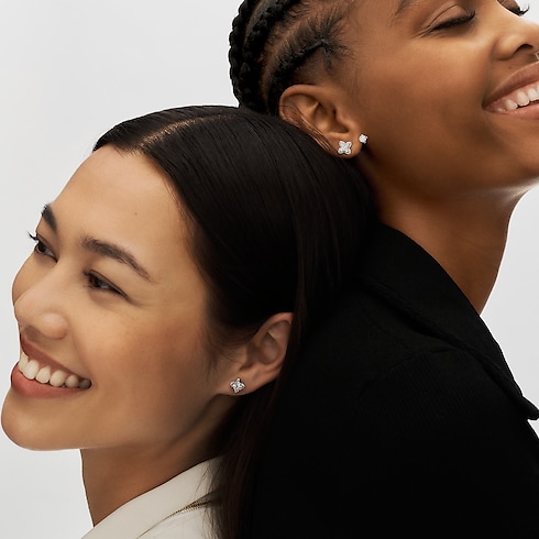 Khuyên Tai LV Diamonds - Một Chiếc in Trang sức's Các bộ sưu tập LV Diamonds collections by Louis Vuitton (Thu phóng sản phẩm)