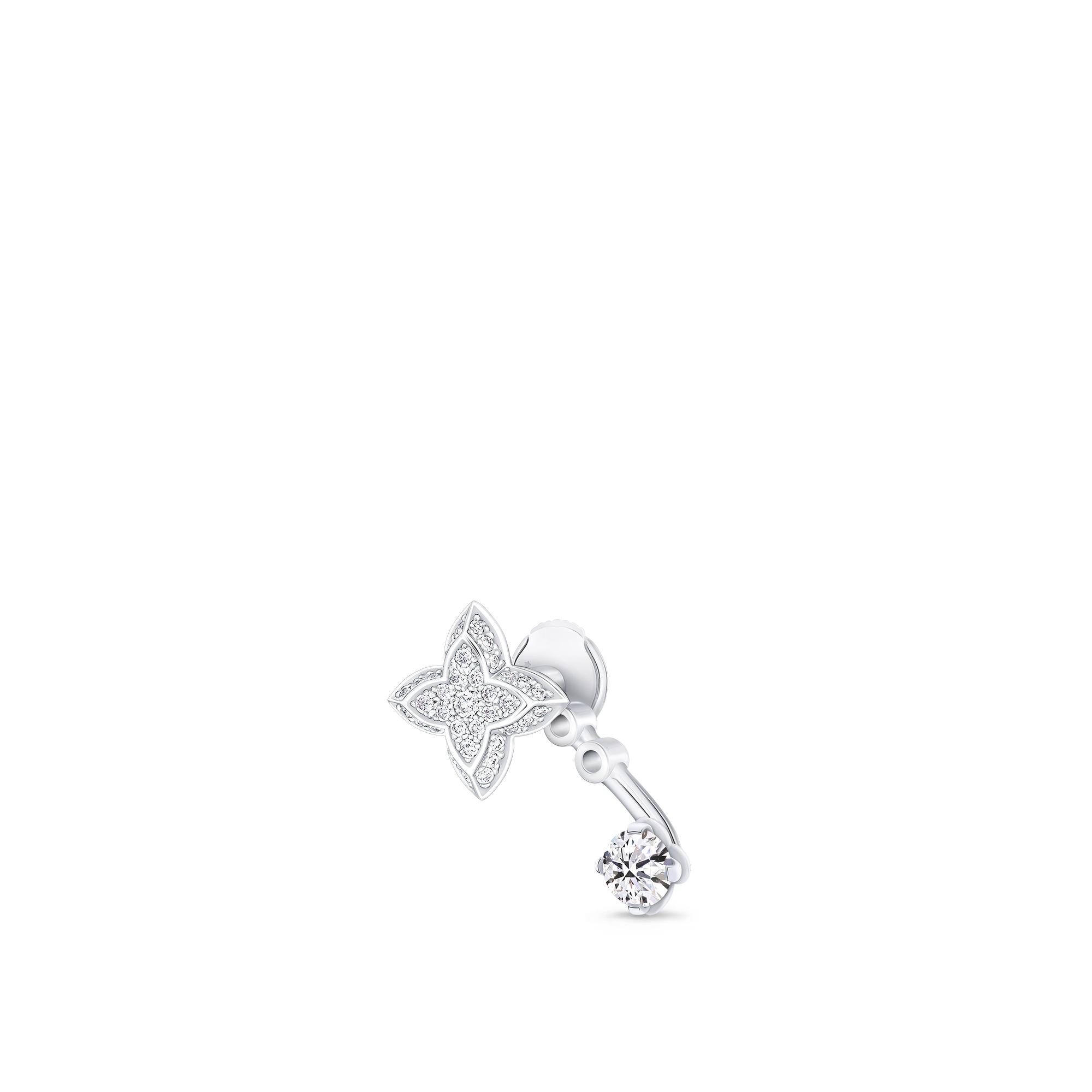 Khuyên Tai LV Diamonds - Một Chiếc  in Trang sức