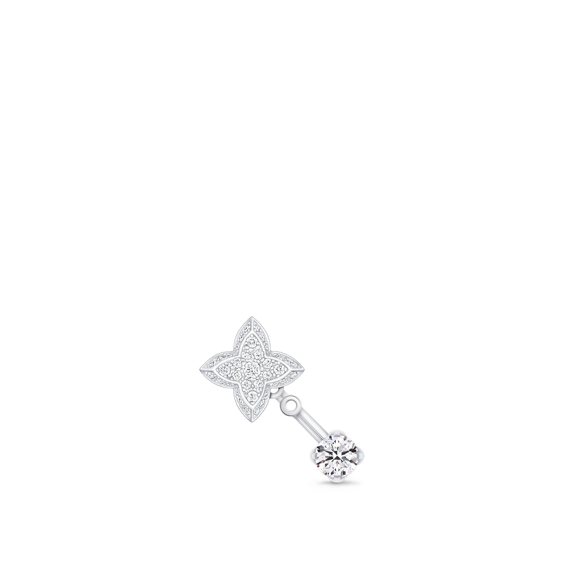 Khuyên Tai LV Diamonds - Một Chiếc  in Trang sức