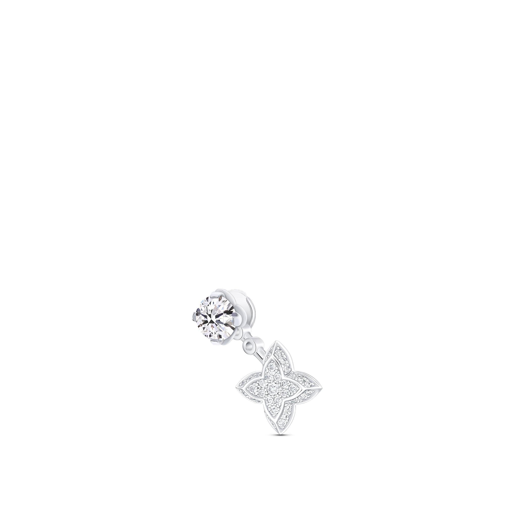 Khuyên Tai LV Diamonds - Một Chiếc  in Trang sức